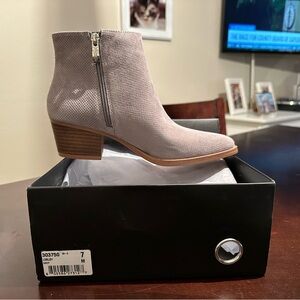 Michael Shannon Taupe Ankle Booties